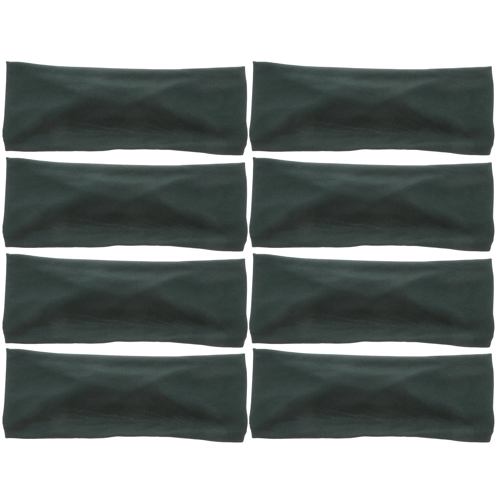 

8Pcs Nonslip Sports Headbands Sweat Absorbing Breathable Elastic Yoga Running Workout Fitness Hairbands Doing Workout Headband