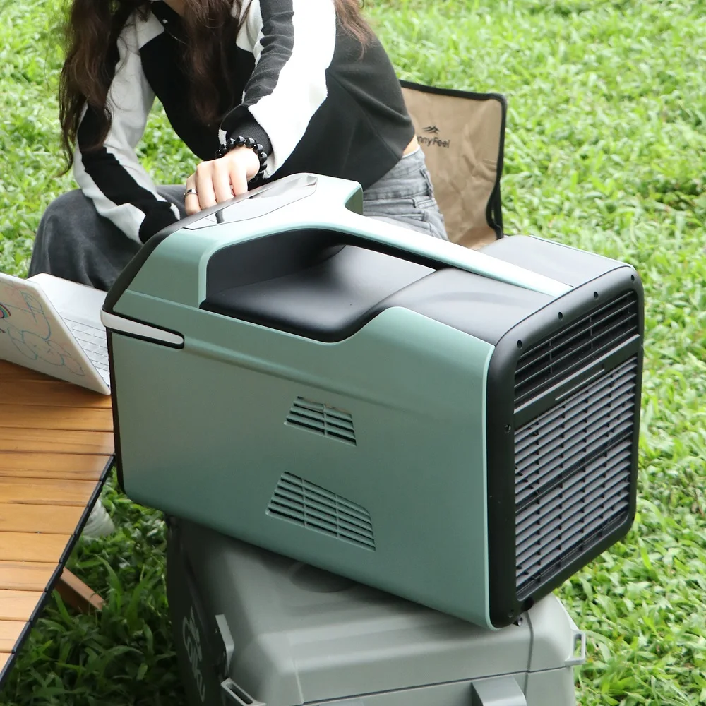 3000 BTU Portable Air Conditioner for Tent Super Quiet Smart RV Camper Van Compact Cooling Heater Fan with Remote Control