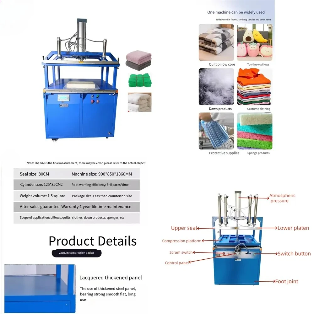 

Hot saleYS 600 Semi-automatic Vacuum Sealer Vacuum Compressor Vacuum Packaging Machine for Quilt Plush Toys Pillow Down