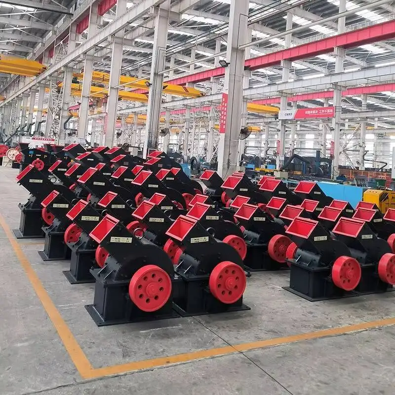 New Small Construction Waste Diesel Sand Hammer Crusher