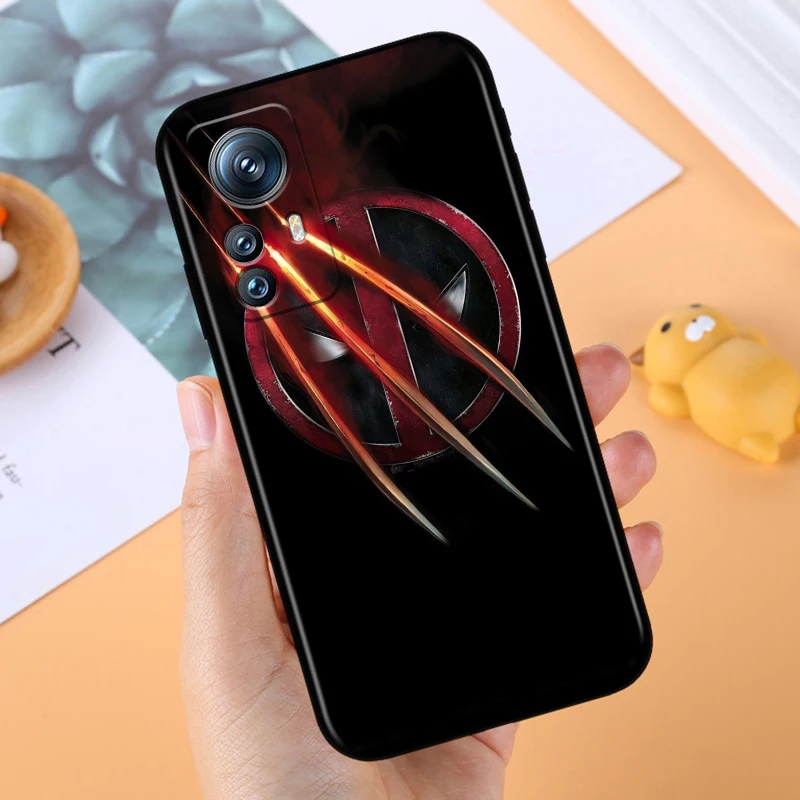 Чехол для телефона с рисунком Росомаха Marvel Дэдпул для Xiaomi Mi 14 13T 13 12T 12 11T 11i 11 10T 10 Pro Lite