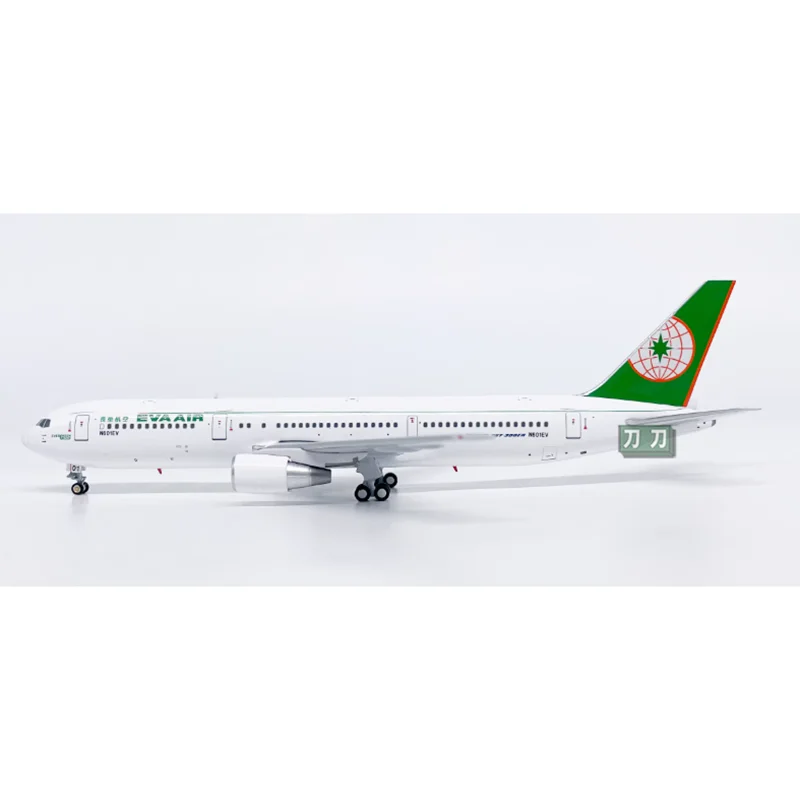 modellino-in-scala-1-400-dell'aereo-eva-air-b767-300er-n601ev-in-lega-pressofusa-oggetto-da-collezione-e-decorativo
