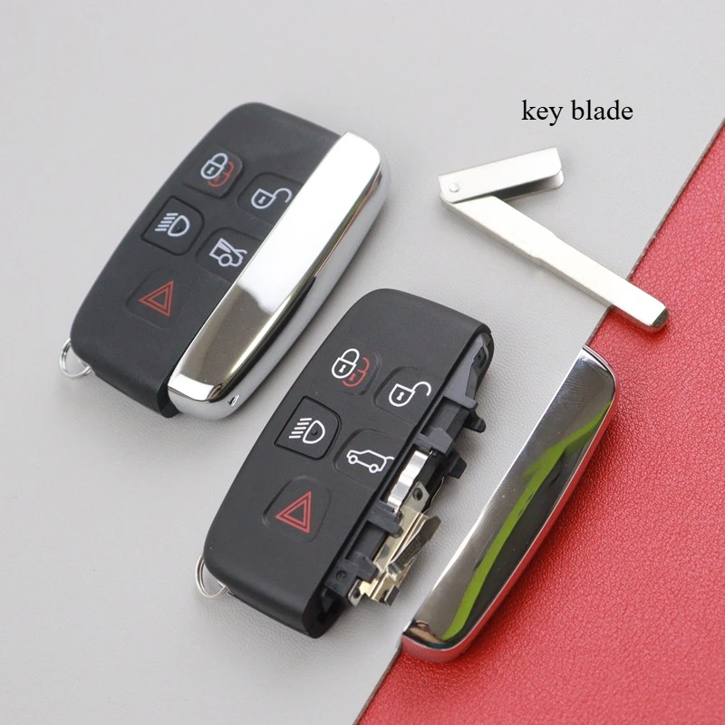 

Для Jaguar XE XJ XF Гитара для Land Rover Range Rover Sport Evoque Freelander Velar Discovery 4, корпус автомобильного брелока