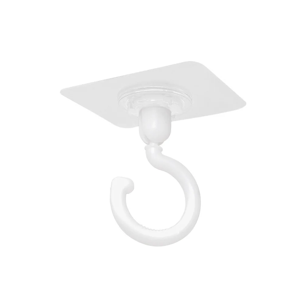 360 Rotation Ceiling Hook Tool-free Installation Reliable Load-bearing Suitable For Humid Environments For Bathroom