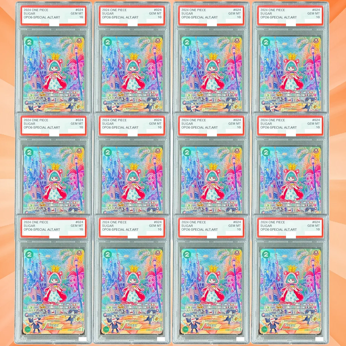 Anime One Piece Merchandise - Kartu Koleksi One Piece Sugar OP04-024