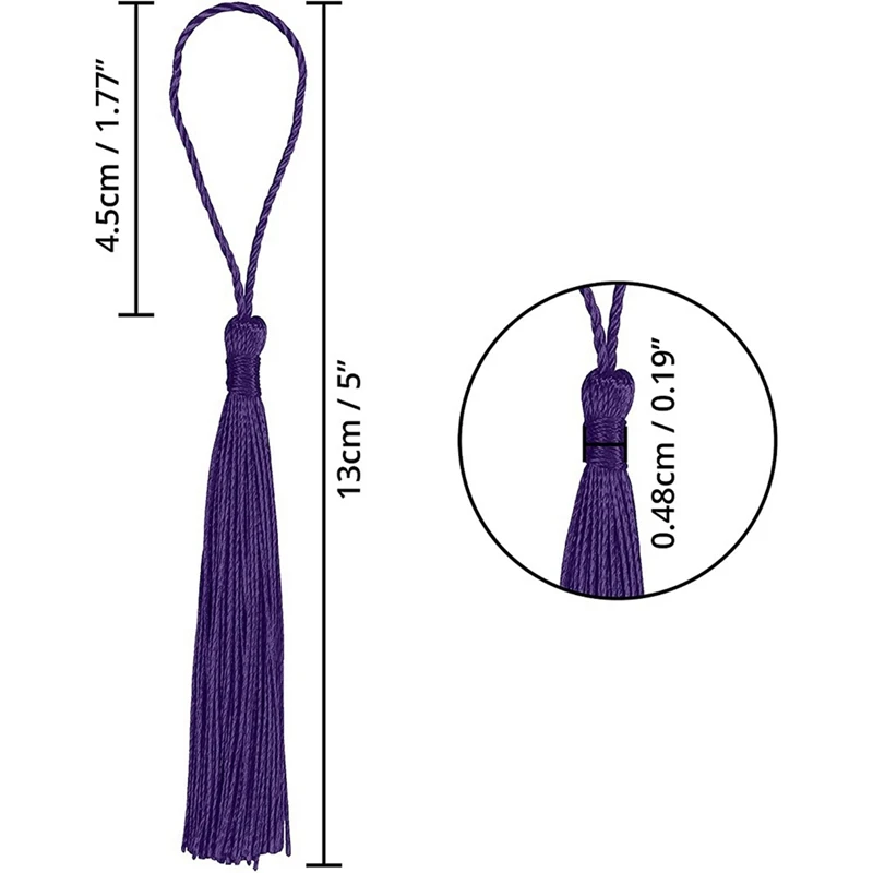 300Pcs/Lot Tassel Silk Fringe Silky Floss Bookmark Tassels Mini Tassels For DIY Craft Jewelry Making Bookmarks