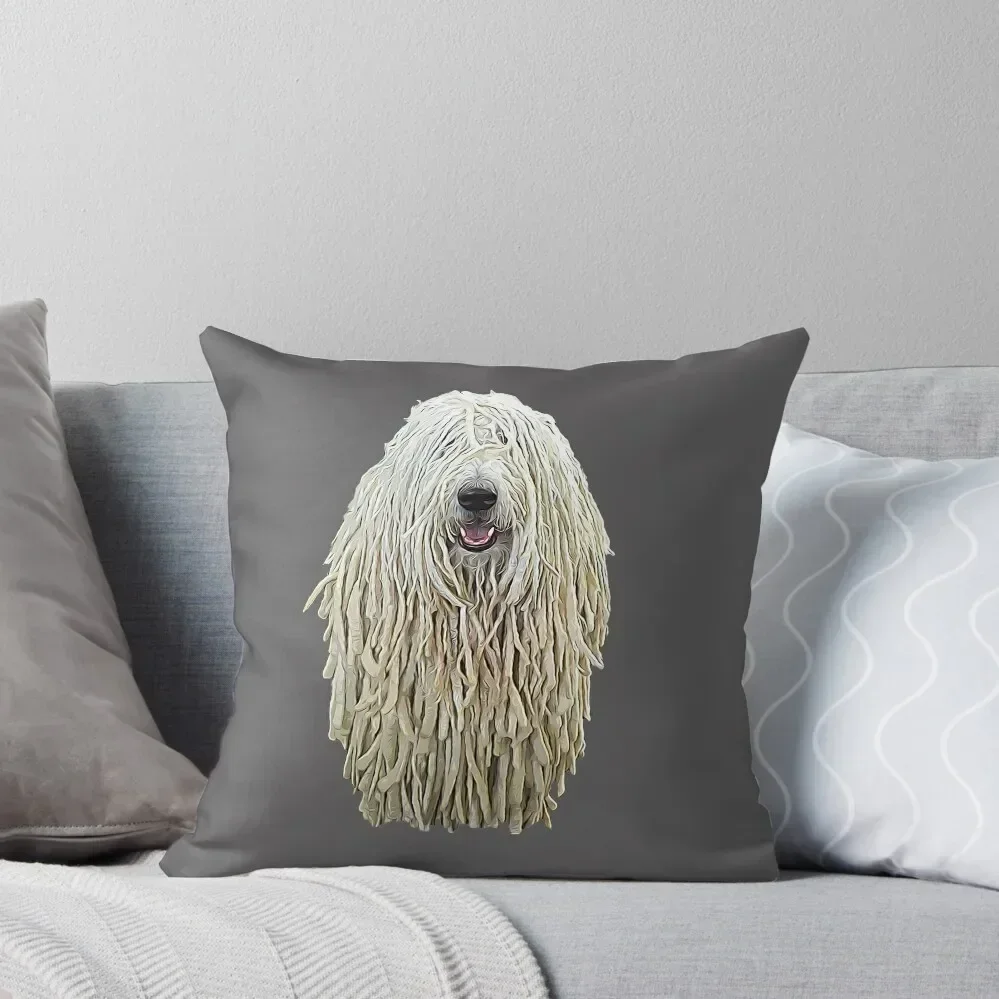 

Komondor Dog Dreadlocks Throw Pillow autumn decoration Cushions For Sofa pillow