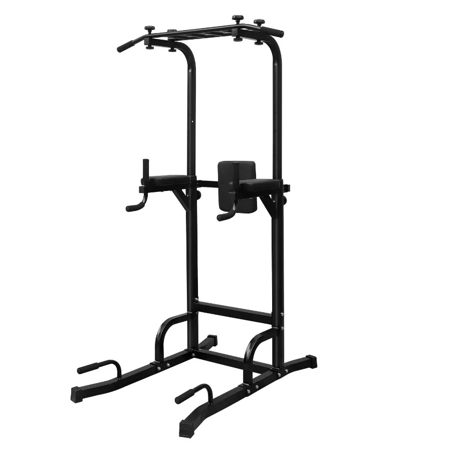 

Power Tower Pull Up Bar Workout Dip station for Strength Training Suitable for Home Gym Fitness