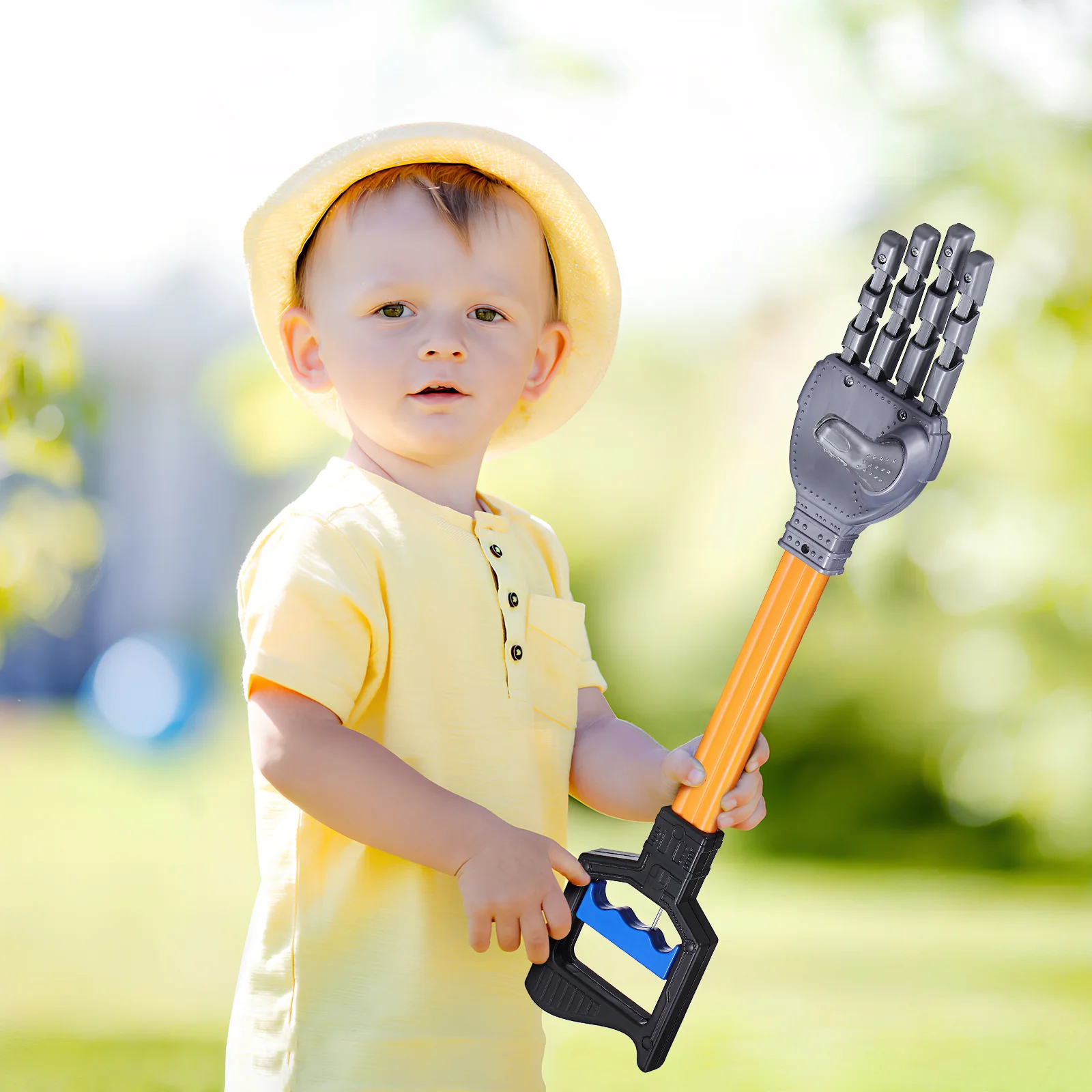 

Механический ручной набор из 3 предметов, захват для рук робота для детей, набор для раннего обучения, строительный набор, интерактивная игра, инструмент для мелкой моторики