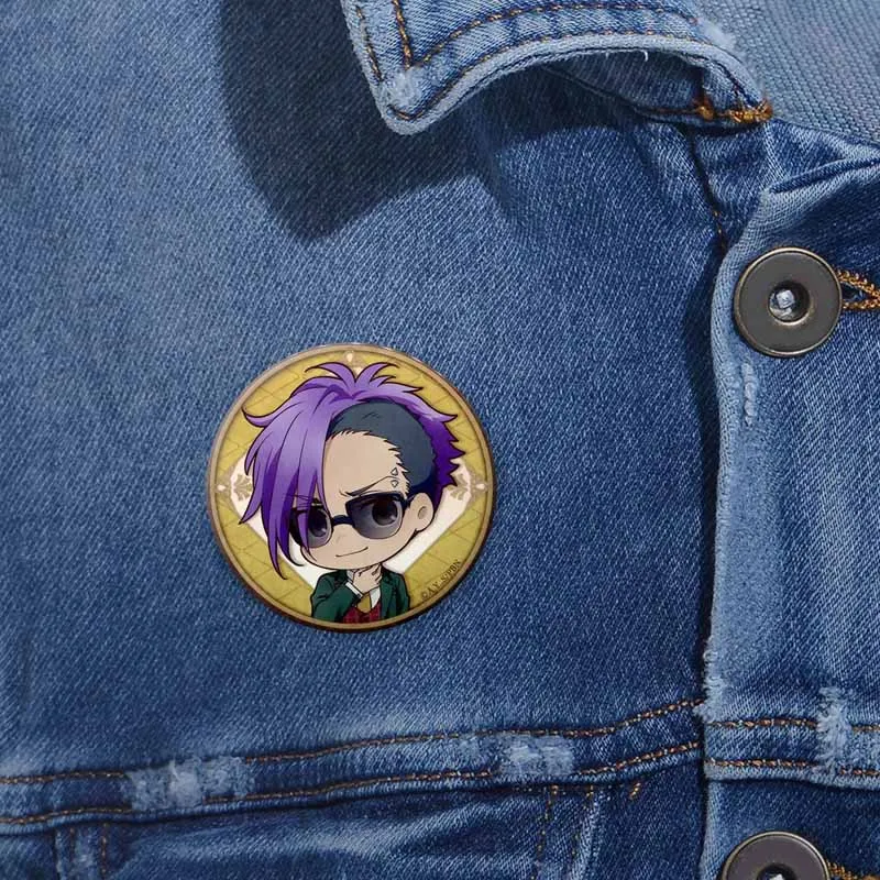 Anime Banana Fish Trio Soft Button Pin Aslan Jade Eiji Okumura Cartoon Badge Funny Creative Clothes Lover Brooch Jewelry Gifts