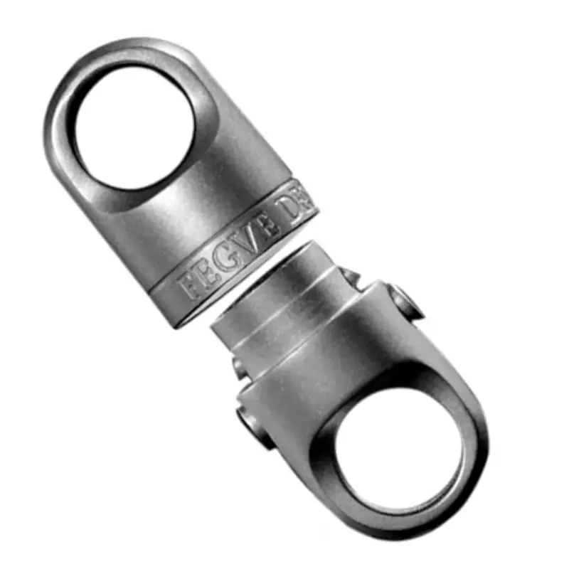 -November Titanium Alloy Magnetic Suction Car Keychain Key Ring Men Can Rotate 360° Quick Release Key Chain Push Pull Buckle
