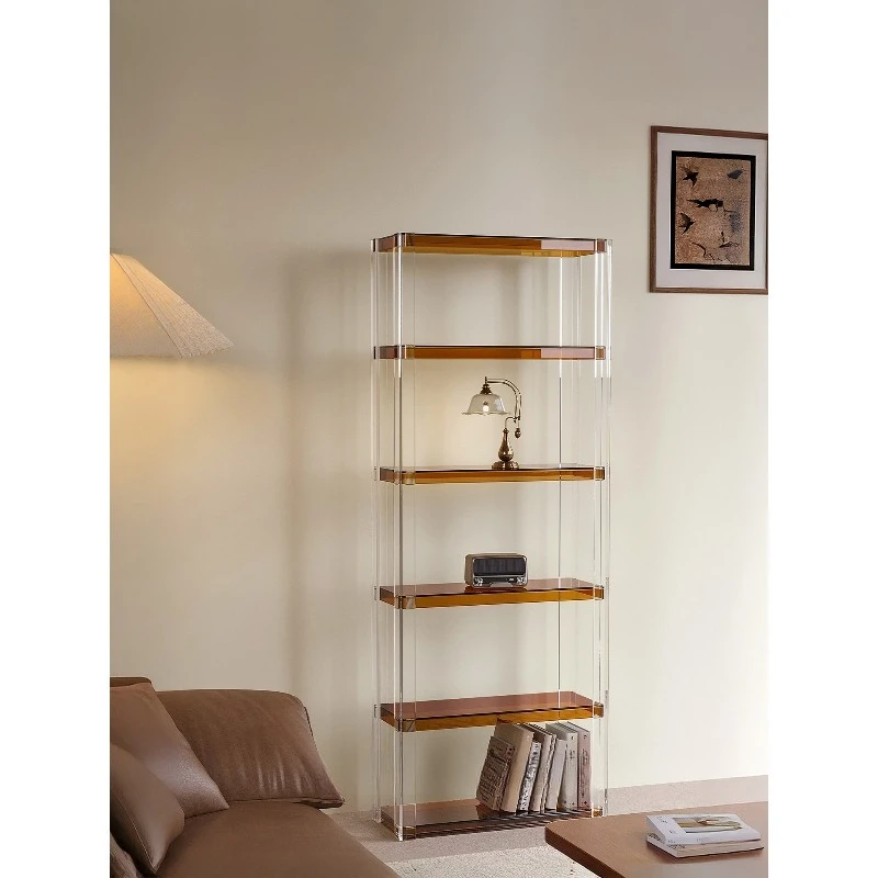 Against the wall Premium storage Bogu shelf Corner bookcase Floor shelf