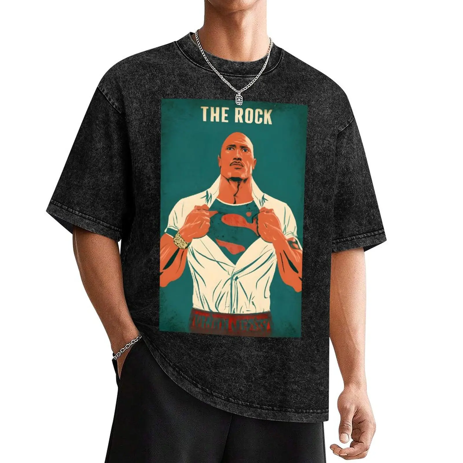 

Dwayne the super Johnson - The super Rock T-Shirt Anime t-shirt valentines clothes anime tee shirts for men