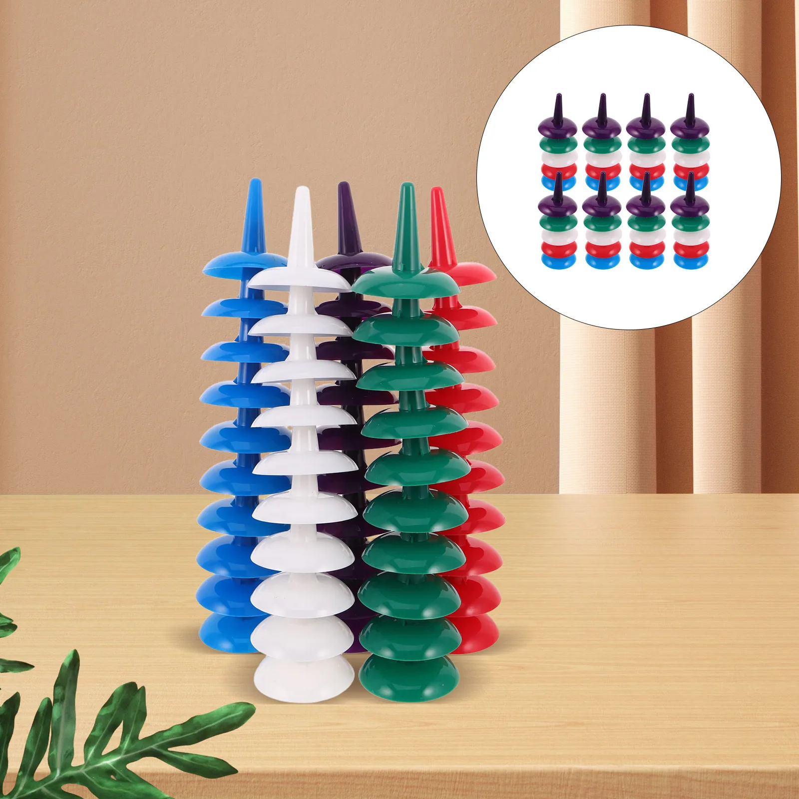 

50Pcs Reusable Wax Catchers Plastic Holders for Church Christmas Wedding Memorial Services Taper Drip Protectors