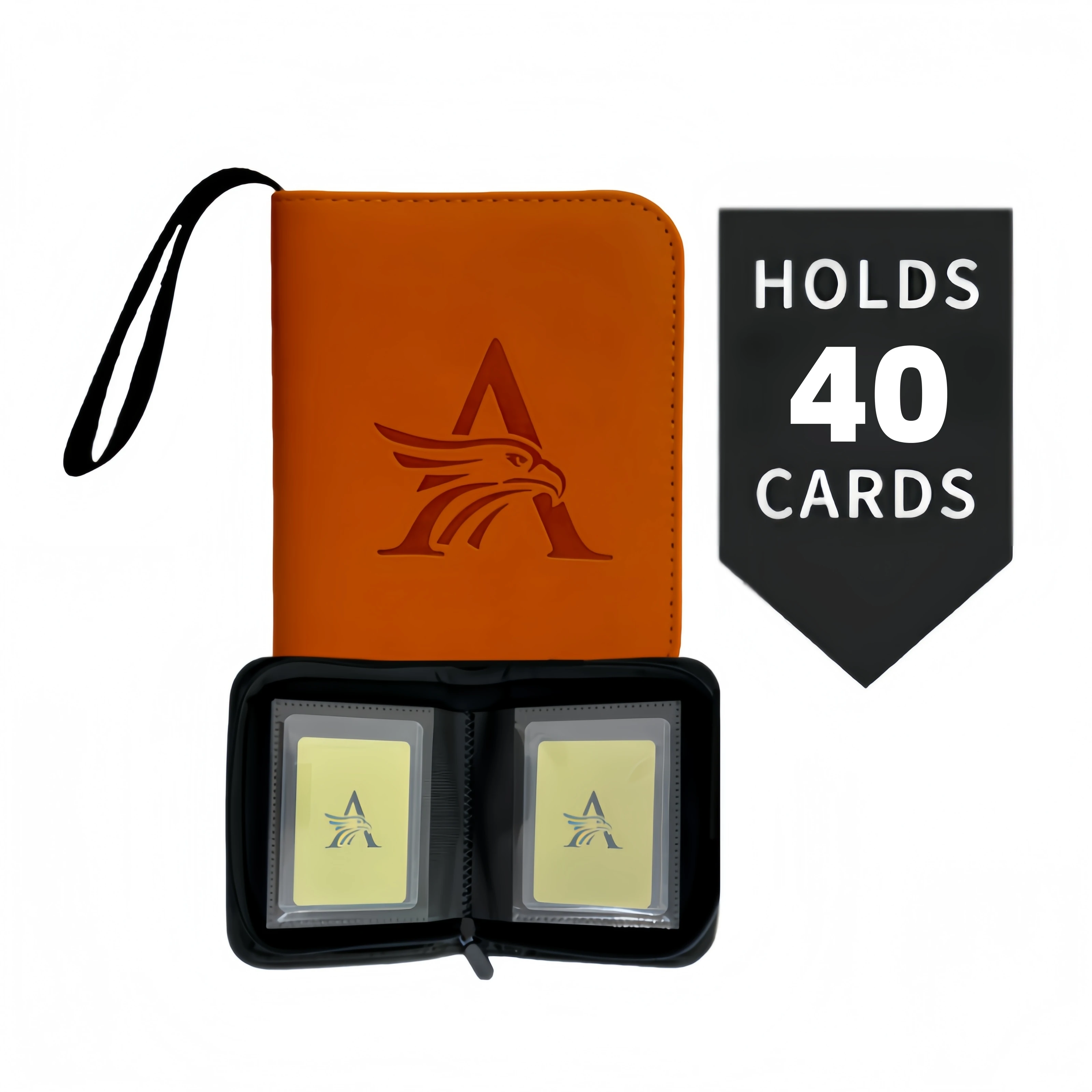 Top Loader Binder, 1 Tasche für 40 Karten im Format 3"x4", seitlich befüllbares kleines Album, für MTG, TCG, Pokémon, Sammel- und Sportkarten – Detail 12