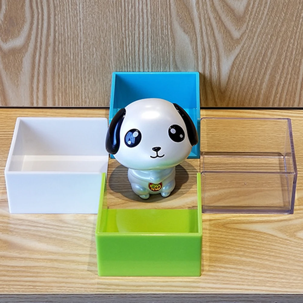 

Memo Holder Box Self stick Memo Holder Note Dispenser Compact Easy Clean Desk ganizer Office School Use