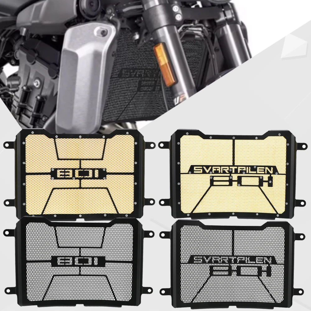 

For Husqvarna Svartpilen 801 2024-2025-2026 Motorcycle Accessories Radiator Grille Protection Guard Cooler Cover Svartpilen801