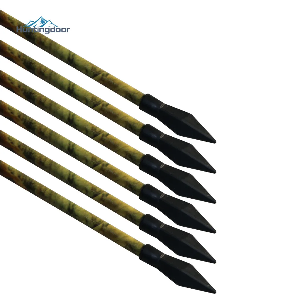 Wholesale Arrow Head Archery Replacement Rubber Broadhead Black Soft Arrow Tip Point Target Practice Archery for teens Safety