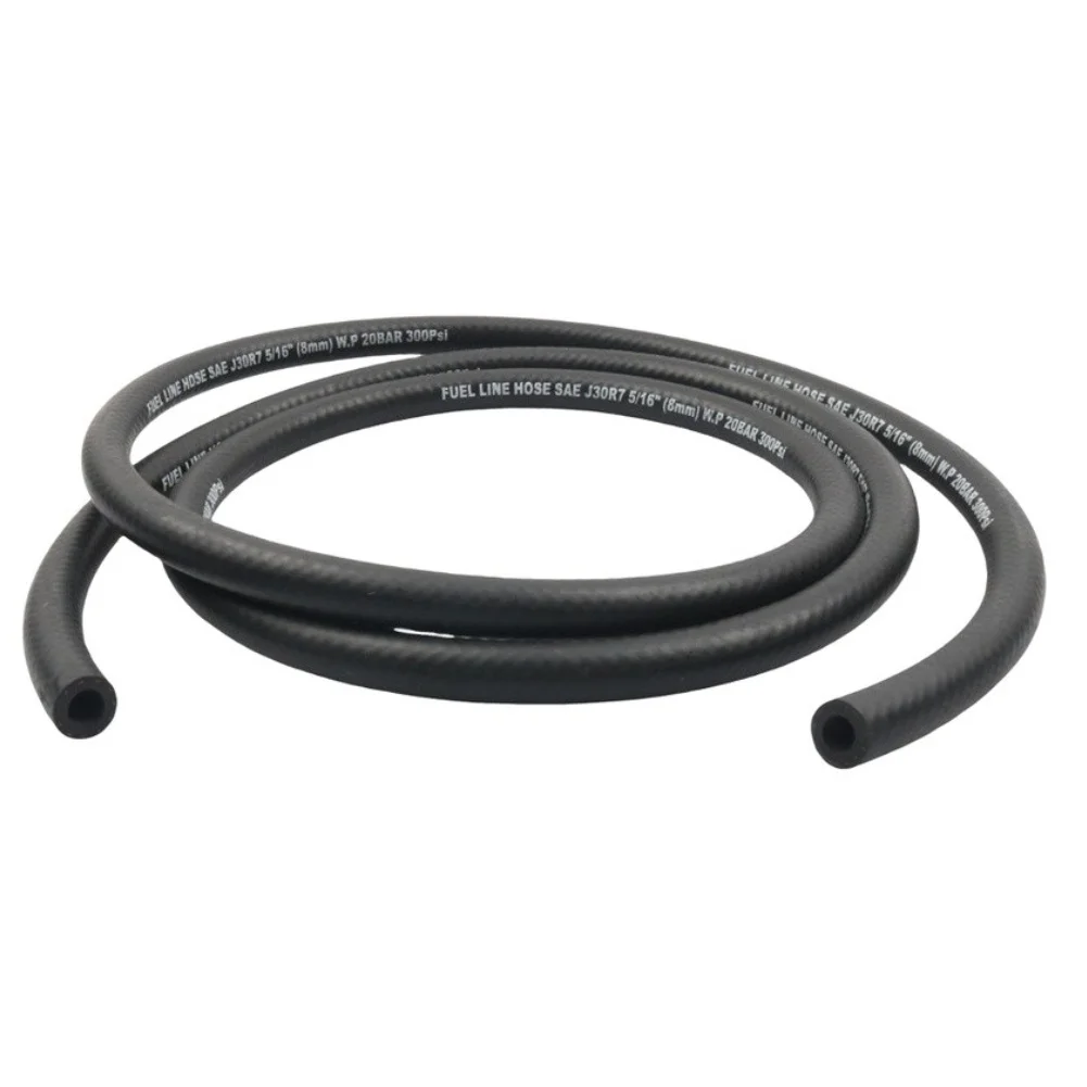 7.89/9.49×6mm Black Fuel Line Quick Connect Kit For RV Car Ship Fuel System  Made With PA12 Nylon Connectors And Oil-resistant