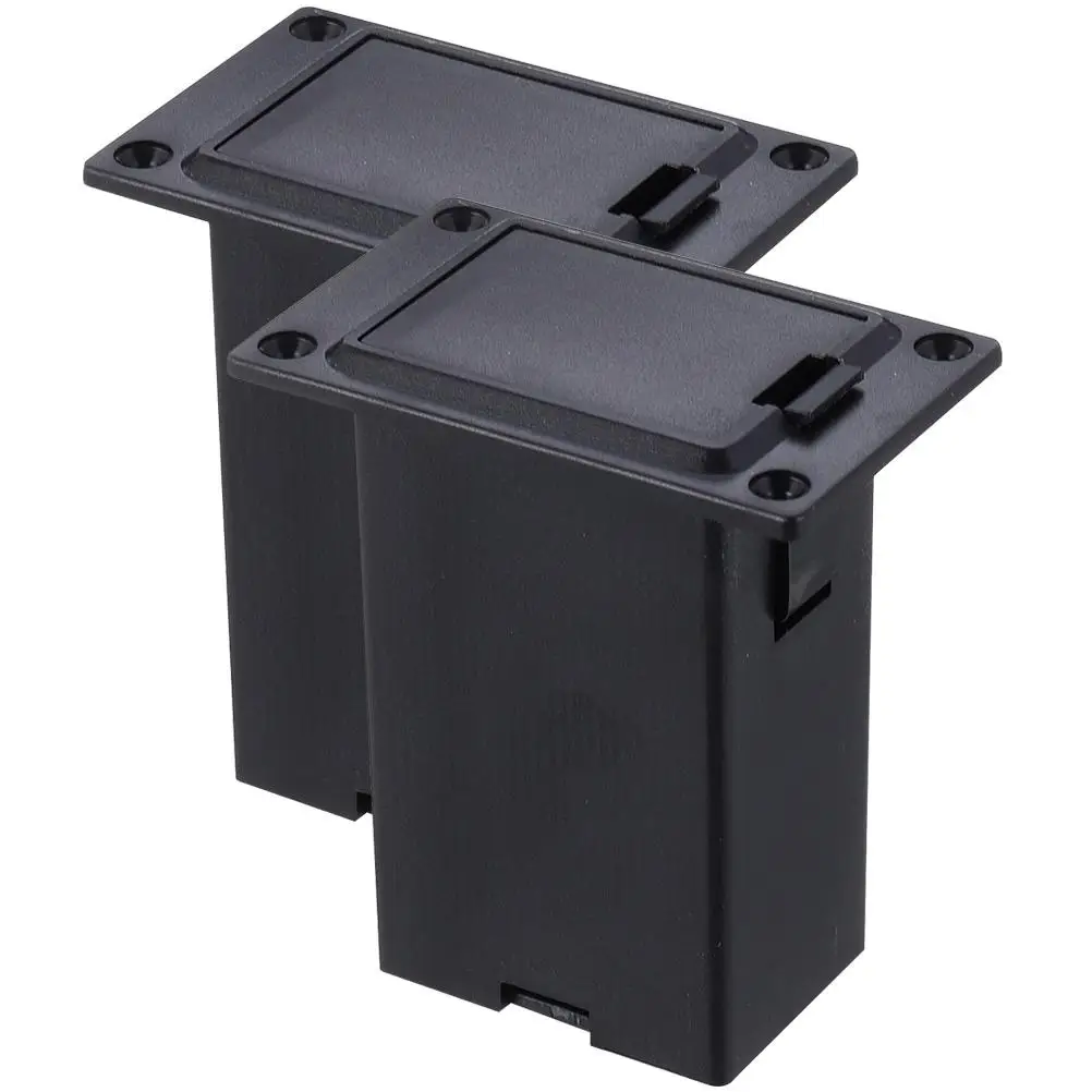 

2 Pcs Bass Lj02 Box Guitars Acoustic Pickup Metal Accessories Container