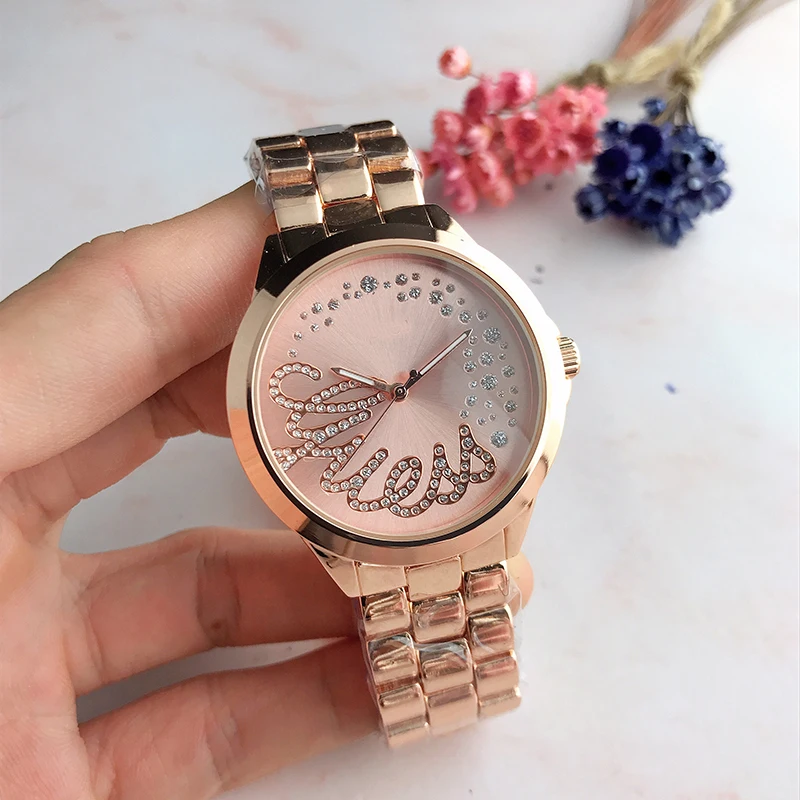 100% NEW Women Quartz Watch Diamond Casual Bracelet Ladies Wirstwatch Fashion Sport Reloj De Mujer For Dropshipping