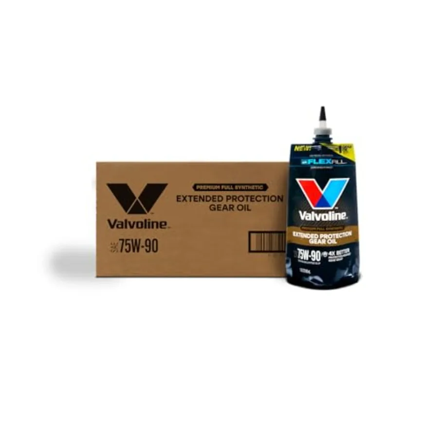 

FlexFill Extended Protection Full Synthetic 75W-90 Gear Oil 1 QT Pouch Case of 4