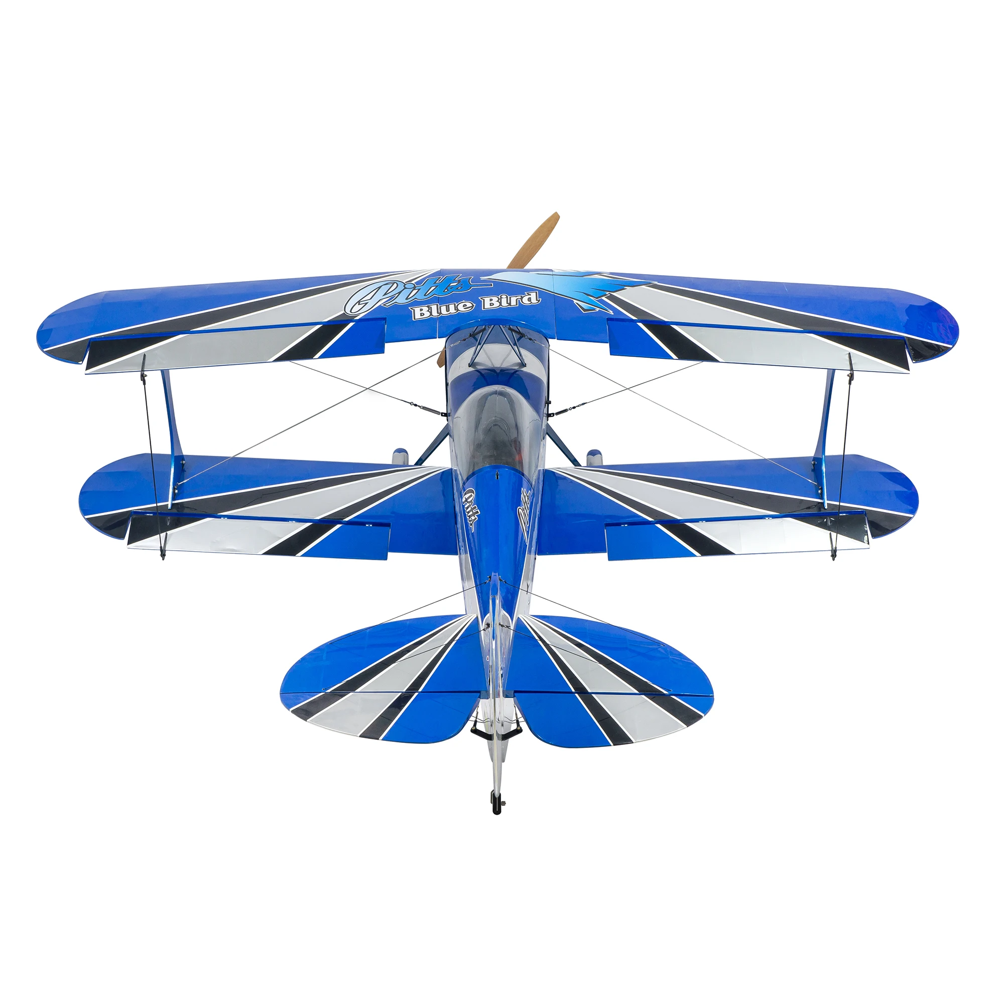 DW Hobby 1.5M Pitts 3D Aerobatic RC Airplane Balsawood ARF Kit Outdoor Gas & Electirc Power Wooden RC Plane Model Kit XCG03