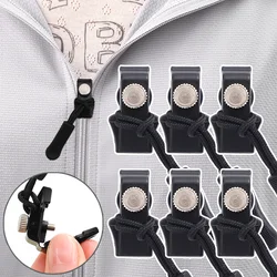 Metal Zipper Slider Puller Detachable Instant Repair Kit DIY Sewing Replacement for Clothing Luggage Purse Universal Zipper Head