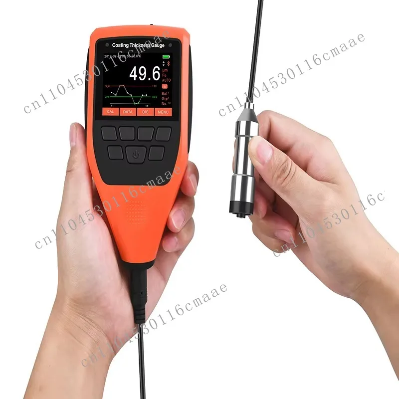 EC-777E   Digital Paint Coating Thickness Gauge Car Paint Detector with External Probe Range 2000um