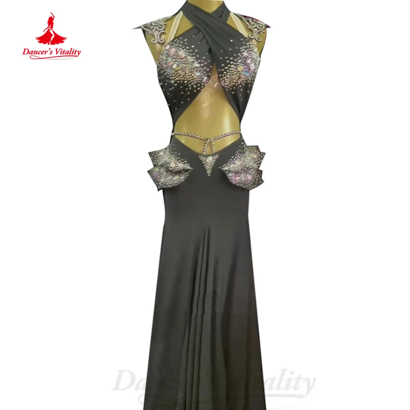 

Belly Dancer Costume Suit Customsized Women Children Oriental Performance Professional Spandex Dress Belly Dancing Wear Outfit
