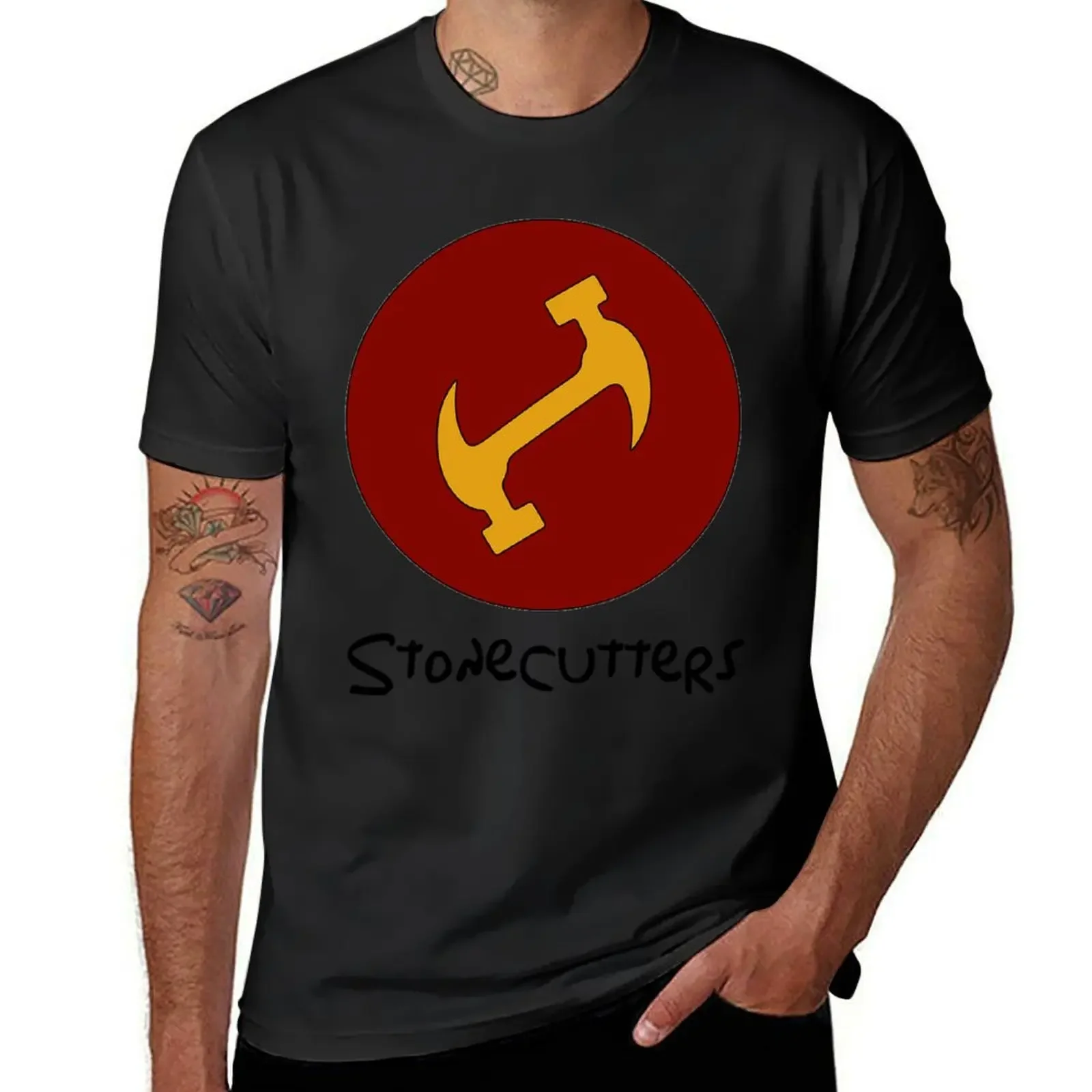 

Stonecutters secret handshake shirt T-Shirt quick drying plus sizes T-shirt men