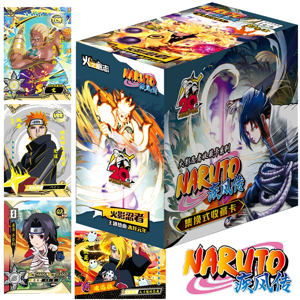 

NARUTO Collection Card For Children Uzumaki Naruto Hyūga Hinata Highly Popular And Passionate Anime Limited Game Card Kids Gifts