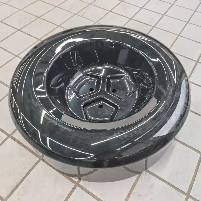 Car Spare Tire Cover for BYD Leopard 8 Rear ABS Tailgater Tire Protective Cover Off-Road Modification Accessories