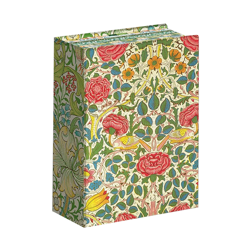 Imagem -03 - Conjunto Pré-venda William Morris 100 Cartões Postais Book Box Coleção de Alta Definição Masterpiece Pattern Design 100 Unidades