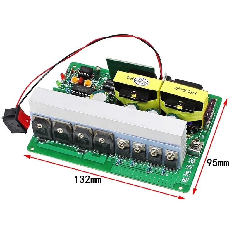 DC-AC booster board of 600W modified wave inverter DC12V to AC220V adjustable inverter module circuit board