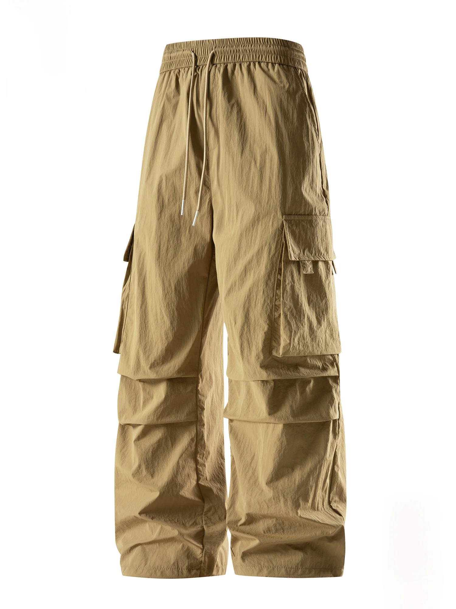 

Мужские повседневные брюки Paul Frank American Style с плиссировкой, свободного кроя, широкие штанины, весенняя коллекция, модные прямые брюки, рабочая одежда