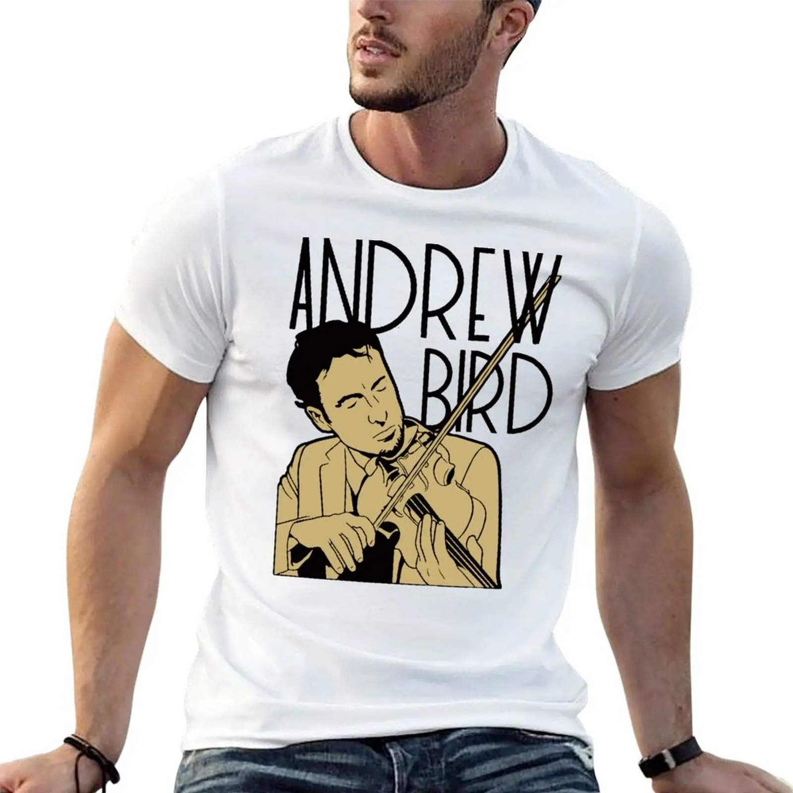 

Andrew Bird T-Shirt man t shirts graphic t shirt for man T-Shirt