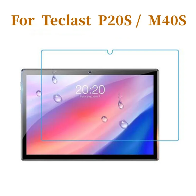 

Screen Protector for Teclast P20S M40S 10.1 Inch Tablet Tempered Protective Glass Protective Film