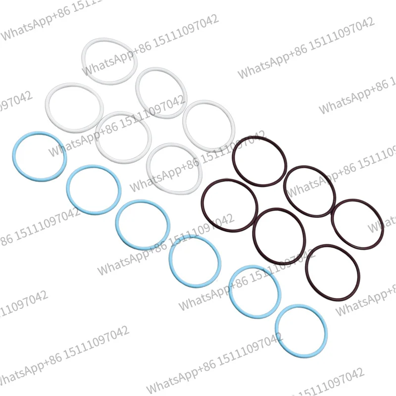 18Pcs Fuel Injector Outer O Ring 3070136 3070137 Compatible with Cummins Engines M11 N14 L10 NTA14 QSM11 ISM11