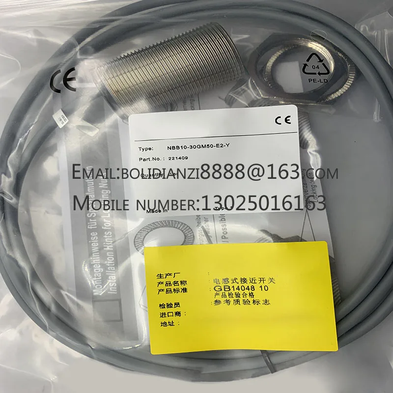 

NBB1.5-8GM50-E2 NBB1.5-8GM50-E3 NBB10-30GM50-E0-Y NBB10-30GM50-E2-Y NBB4-12GM75-US Brand new original proximity switch sensor