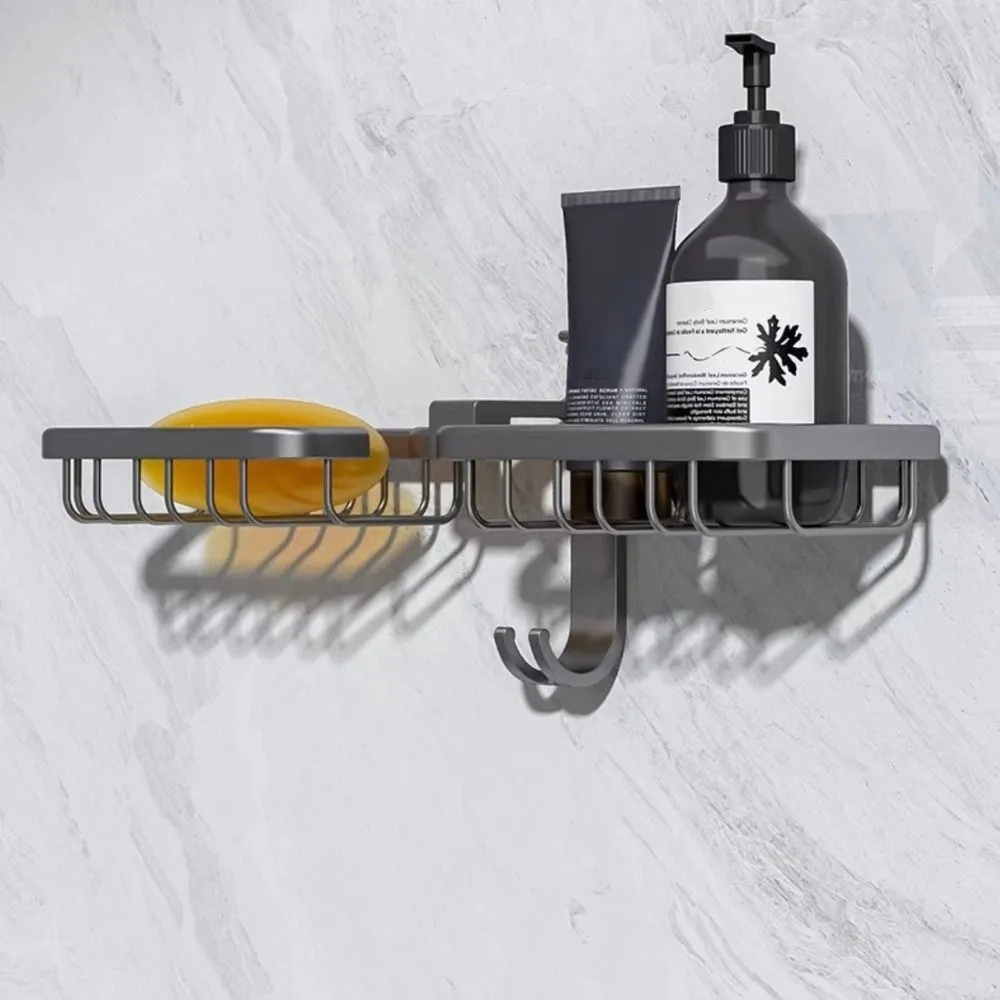 

Алюминиевая настенная мыльница, самоклеящаяся мыльница для ванной комнаты без перфоратора, нержавеющая прочная несущая мыльница, держатель для мыльницы