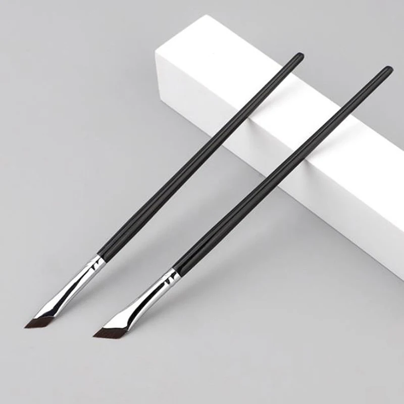 Upgrade Blade Eyeliner Brush Ultra Thin Fine Angle Flat Eyebrow Brush Under The Eyes Place Makeup Brush Precise Detail Brush