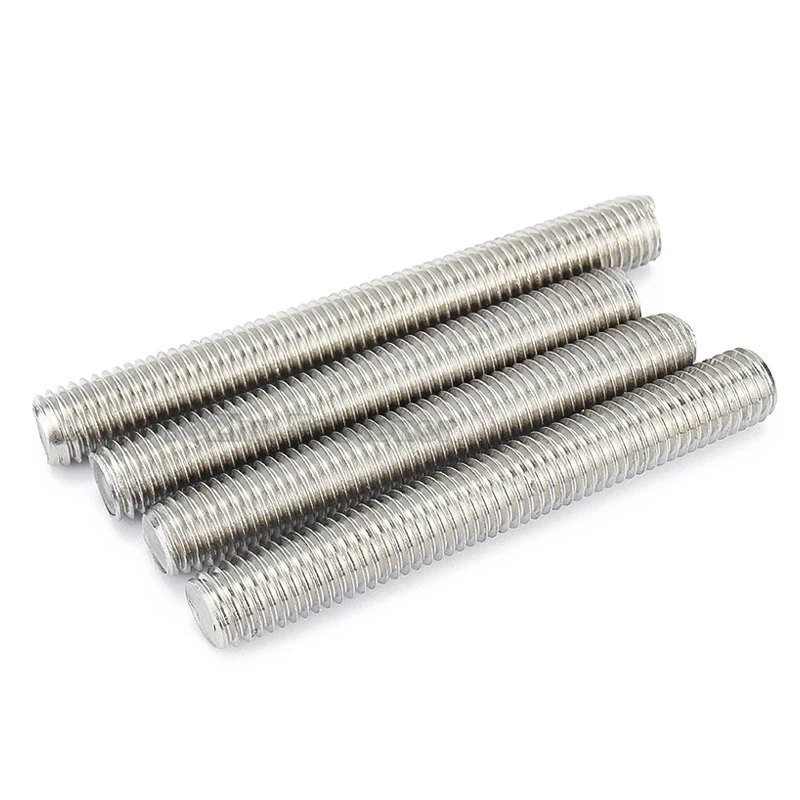 1pcs 304 Stainless Steel Reverse Left Threaded Rod Full-Thread Bar Stud M4 M5 M6 M8 M10 M12 M14 M16 M18 M20 M22 M24 Length 250mm