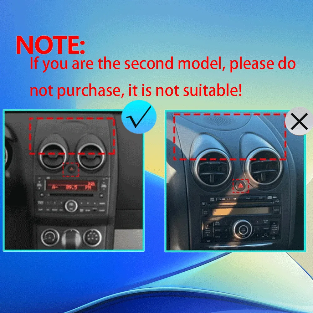 Car Radio For Nissan Qashqai Rogue 2008-2013 Android 16 Multimedia Player GPS Navigation Carplay Android Auto 4G WIFI