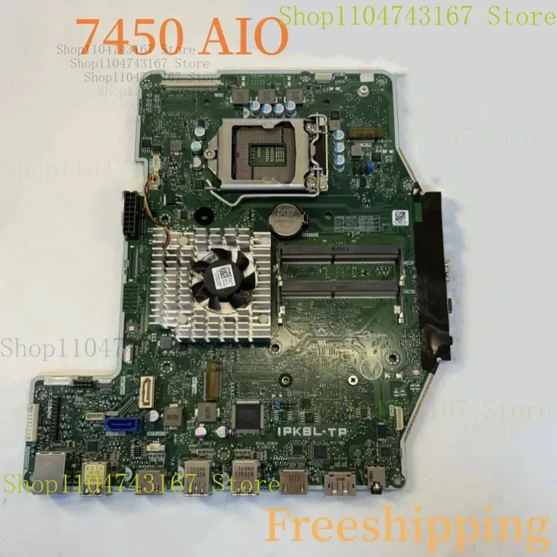 

CN-019KMN For DELL OptiPlex 7450 AIO Motherboard IPKBL-TP 019KMN 19KMN LGA1151 DDR4 Mainboard 100% Tested Fully Work