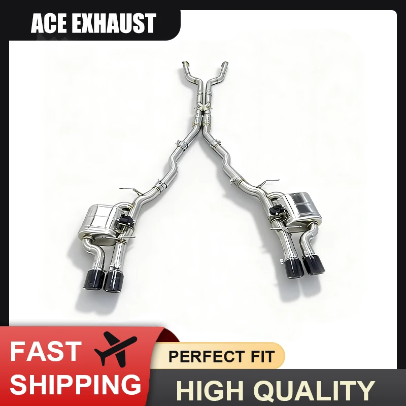 

ACE Valvetronic Exhaust Catback for BMW M5 E60 M6 E63 5.0L V10 Performance Exhaust Pipe Muffler with Remote Control Valves