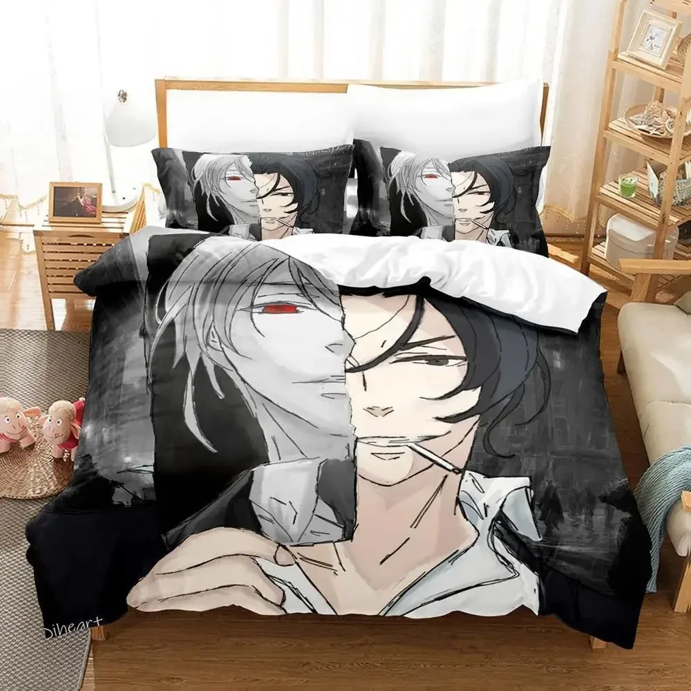 

Moriarty the Patriot Bedding Set Single Twin Full Queen King Size Bed Set Aldult Kid Bedroom Duvet cover Sets Anime Double suit