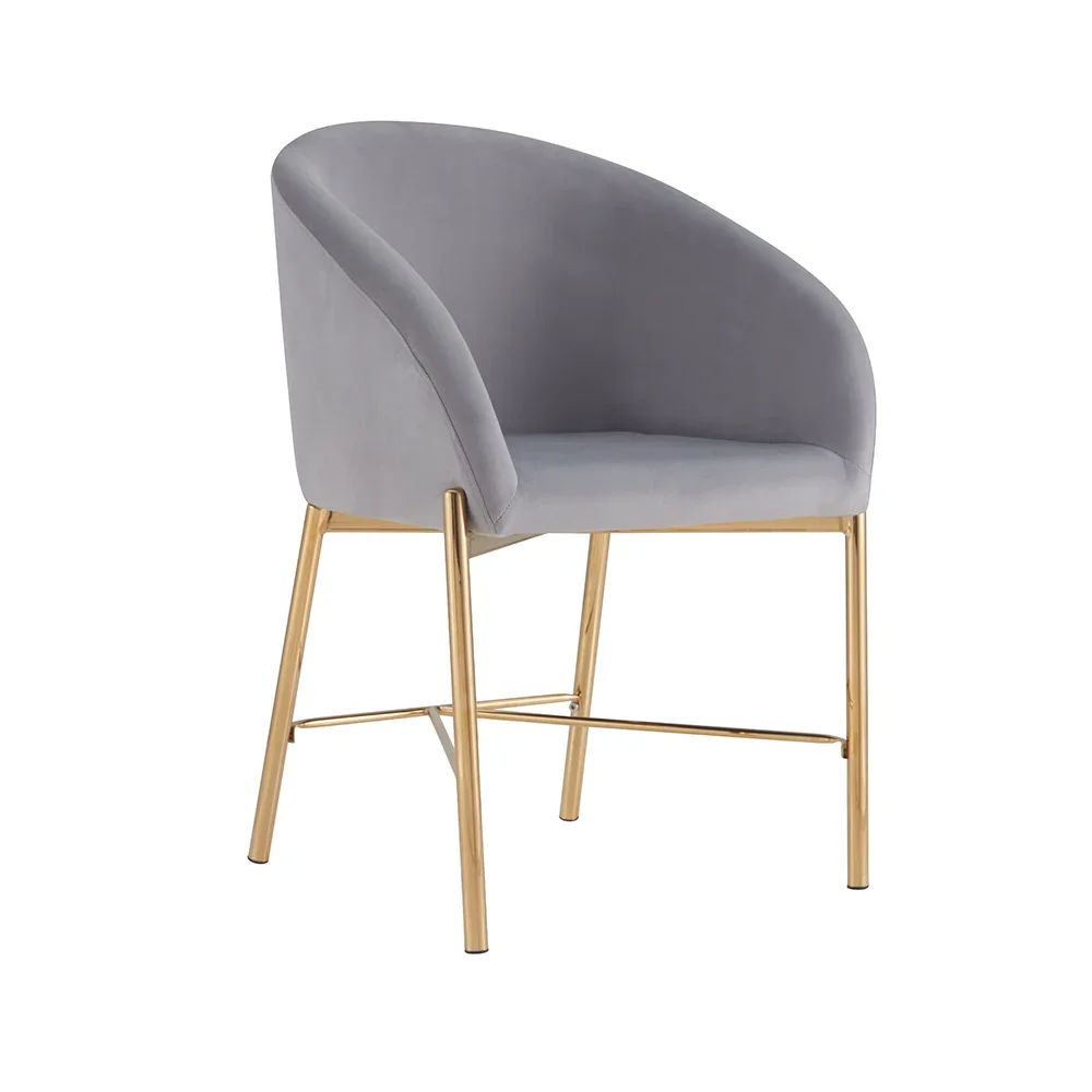 Modern Luxury Design Velvet Fabric Hotel Restaurant Dining Room Furniture Cafe Upholstered Dining Chairs for Sale