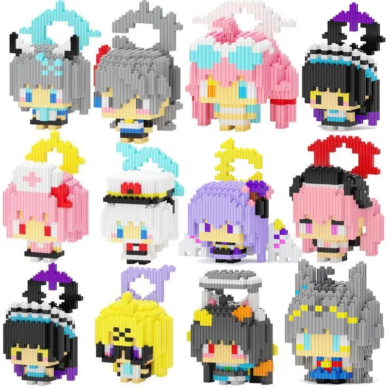 

Аниме Архив Синие Строительные Блоки Takanashi Hoshino Misono Mika ABS Кирпичи Кукла Волшебные DIY Блоки Игрушки Рождественские Подарки На День Рождения