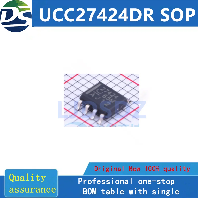 1 PÇS/LOTE  UCC27424DR SOP8  NEW  IN  STOCK